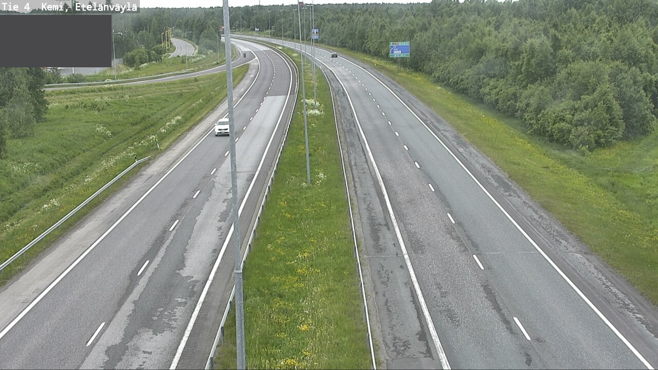 Weather Camera Image Road 4 Kemi, Etelänväylä, Kemi, Lappi