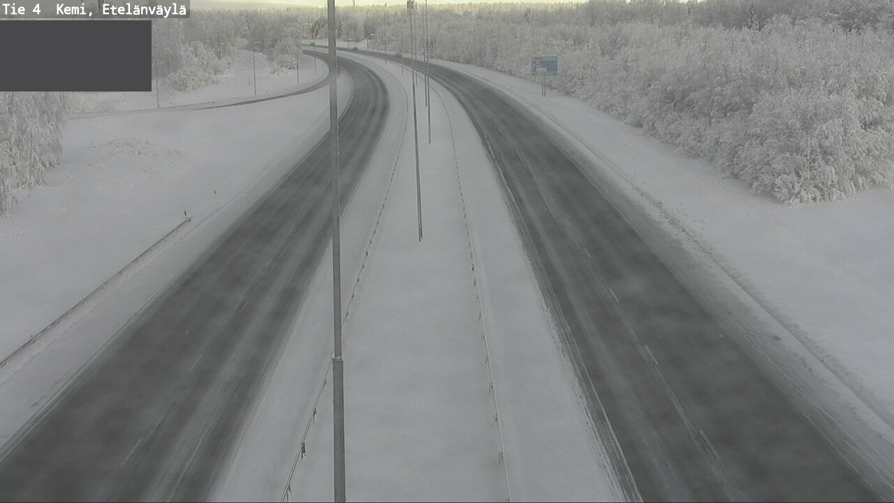 Kelikamerat Kuva Tie 4 Kemi, Etelänväylä, Kemi, Lappi
