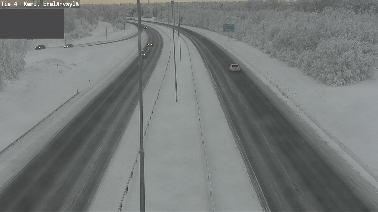 Kelikamerat Kuva Tie 4 Kemi, Etelänväylä, Kemi, Lappi