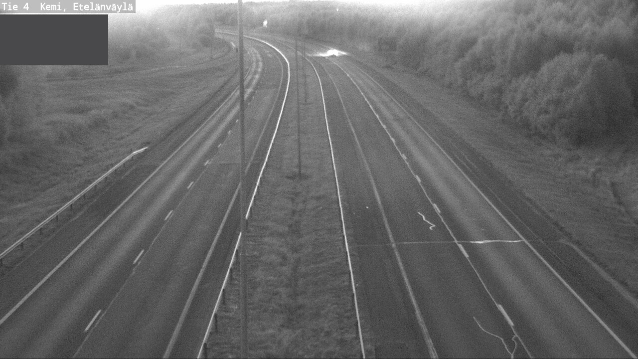 Weather Camera Image Väg 4 Kemi, Etelänväylä, Kemi, Lappi