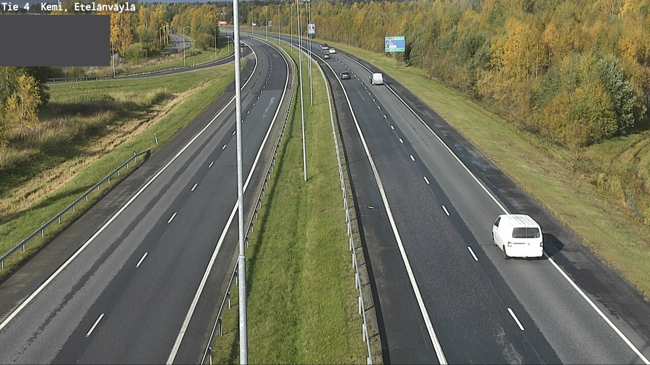 Kelikamerat Kuva Tie 4 Kemi, Etelänväylä, Kemi, Lappi
