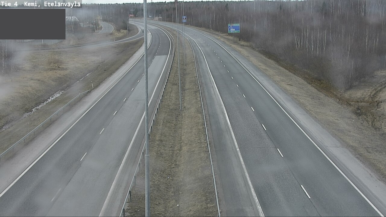 Kelikamerat Kuva Tie 4 Kemi, Etelänväylä, Kemi, Lappi