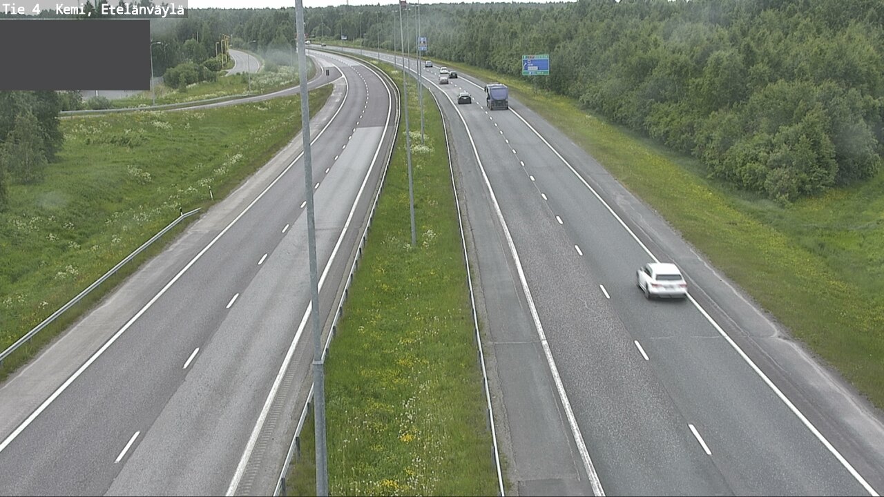 Kelikamerat Kuva Tie 4 Kemi, Etelänväylä, Kemi, Lappi