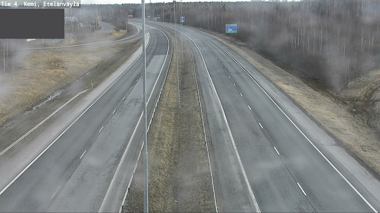 Kelikamerat Kuva Tie 4 Kemi, Etelänväylä, Kemi, Lappi