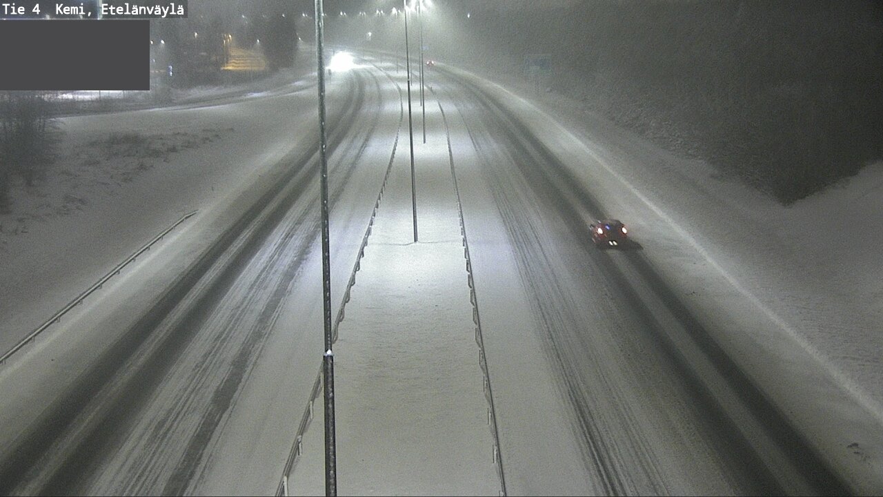 Weather Camera Image Road 4 Kemi, Etelänväylä, Kemi, Lappi