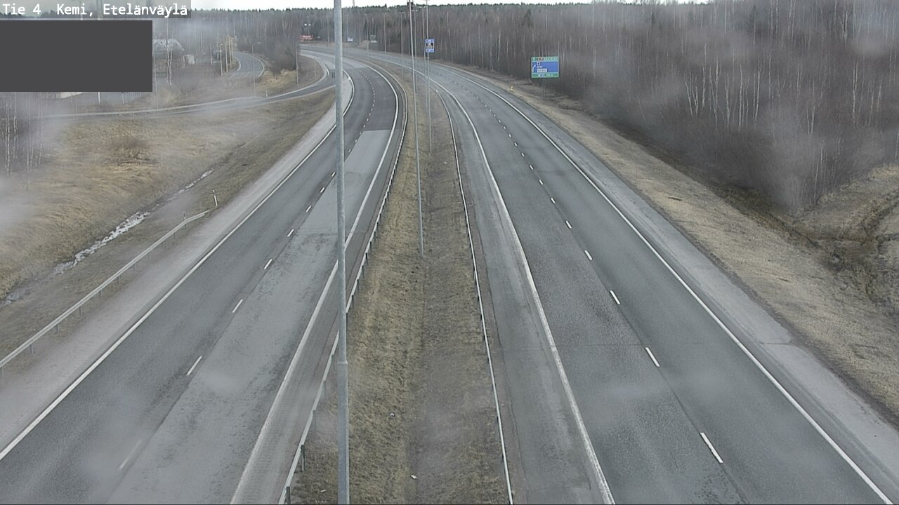 Kelikamerat Kuva Tie 4 Kemi, Etelänväylä, Kemi, Lappi