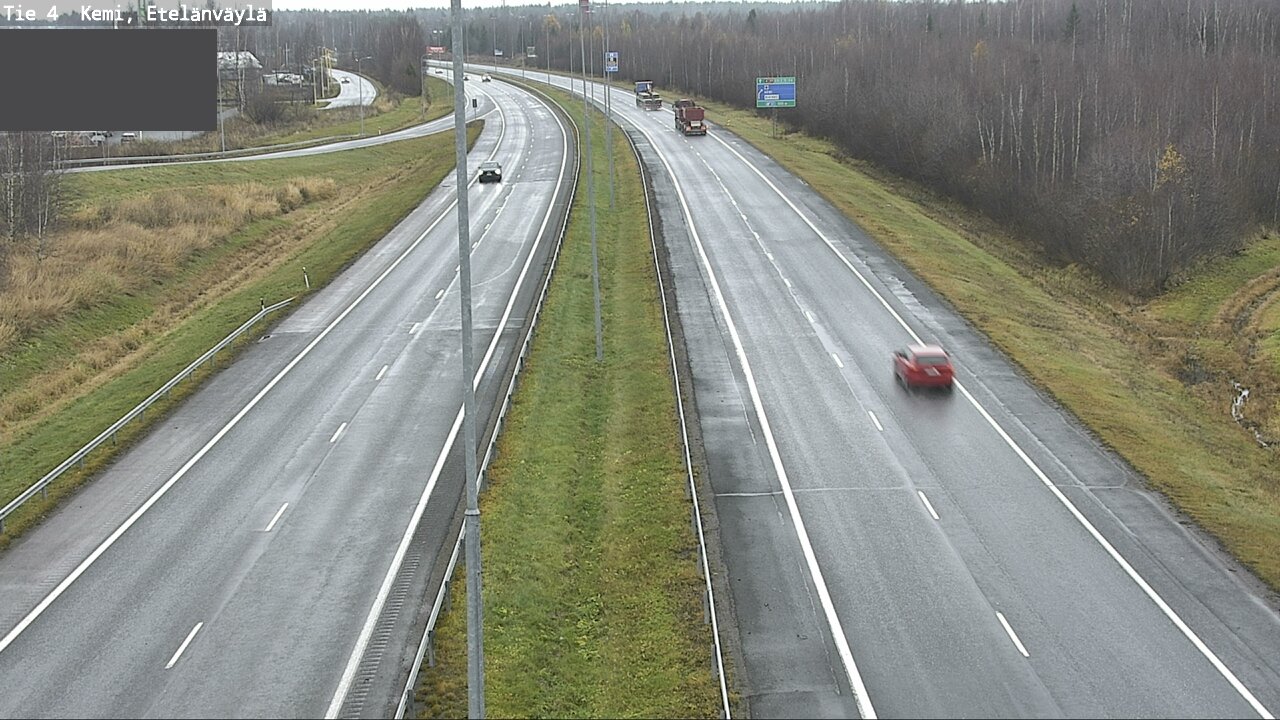 Kelikamerat Kuva Tie 4 Kemi, Etelänväylä, Kemi, Lappi