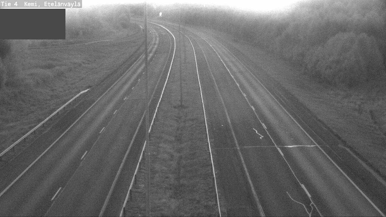Weather Camera Image Väg 4 Kemi, Etelänväylä, Kemi, Lappi