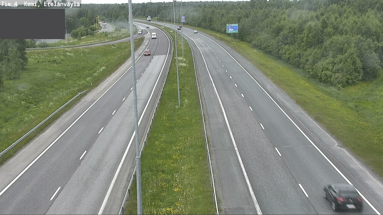 Kelikamerat Kuva Tie 4 Kemi, Etelänväylä, Kemi, Lappi