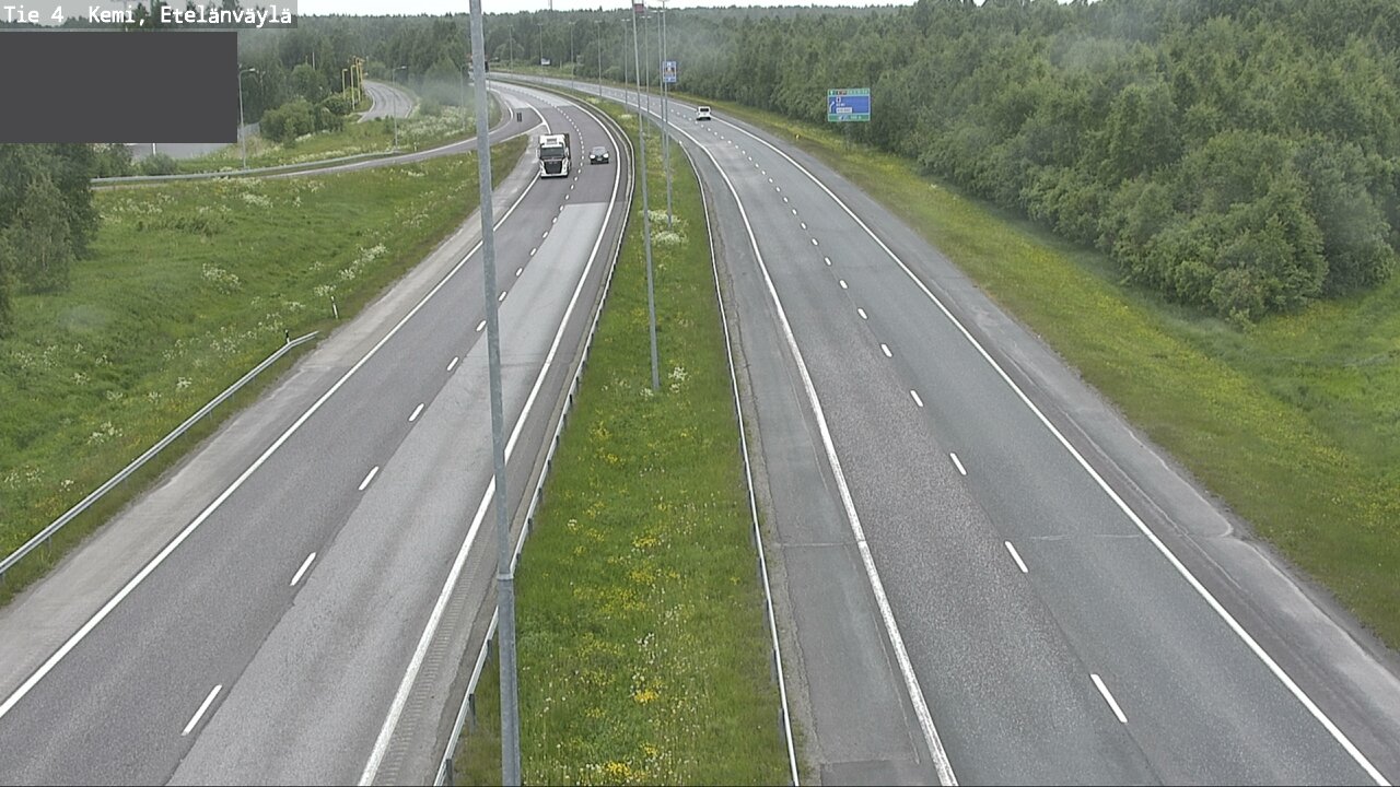 Kelikamerat Kuva Tie 4 Kemi, Etelänväylä, Kemi, Lappi