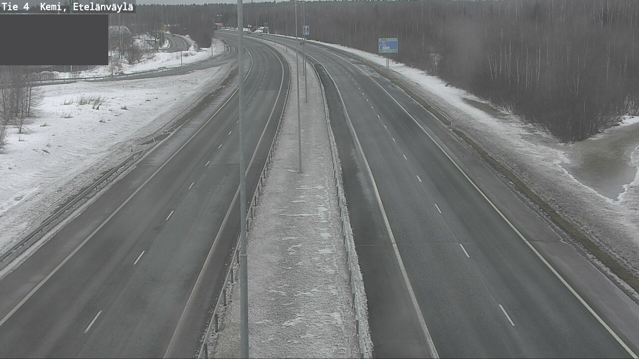 Kelikamerat Kuva Tie 4 Kemi, Etelänväylä, Kemi, Lappi
