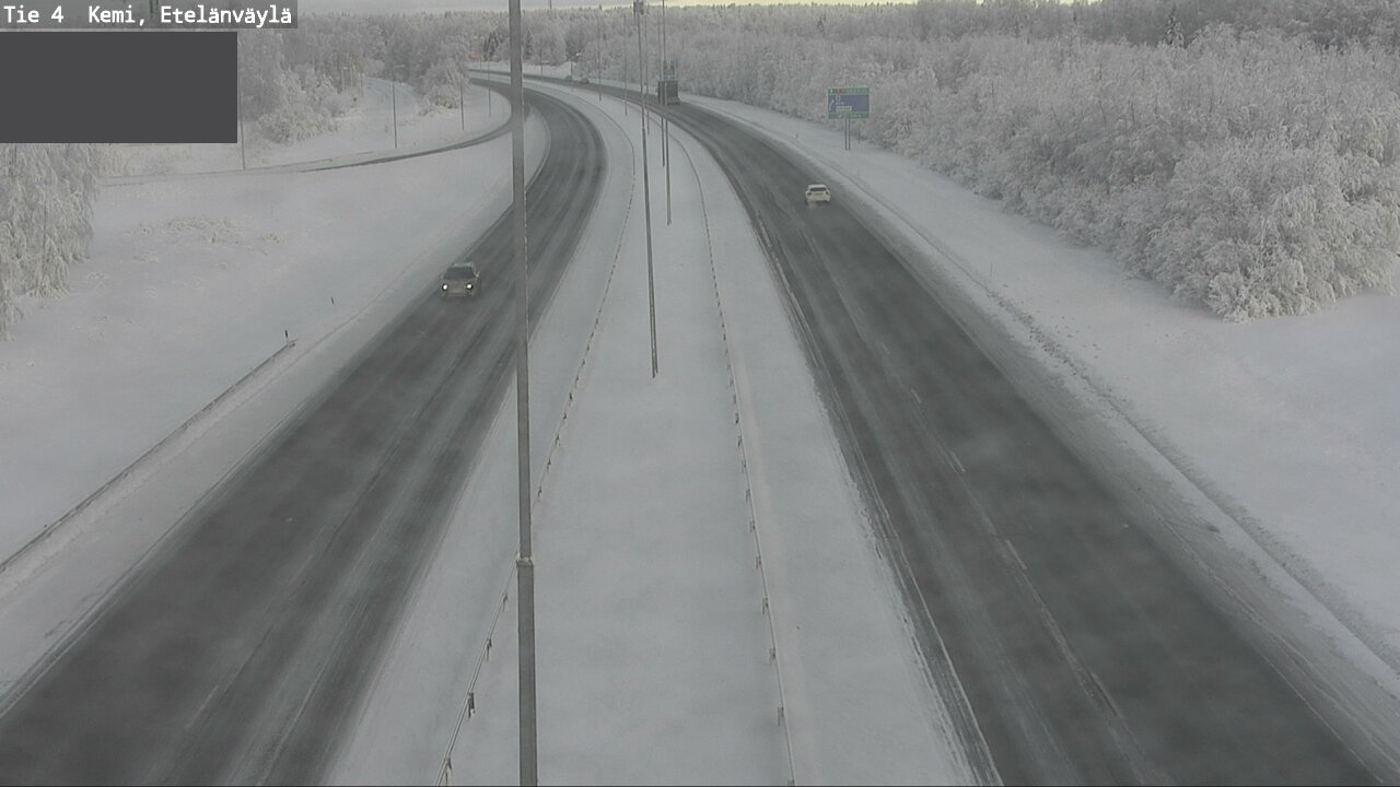 Kelikamerat Kuva Tie 4 Kemi, Etelänväylä, Kemi, Lappi