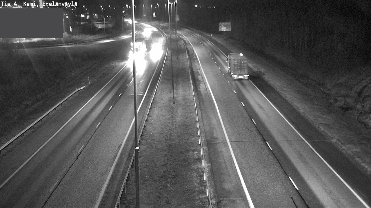 Kelikamerat Kuva Tie 4 Kemi, Etelänväylä, Kemi, Lappi