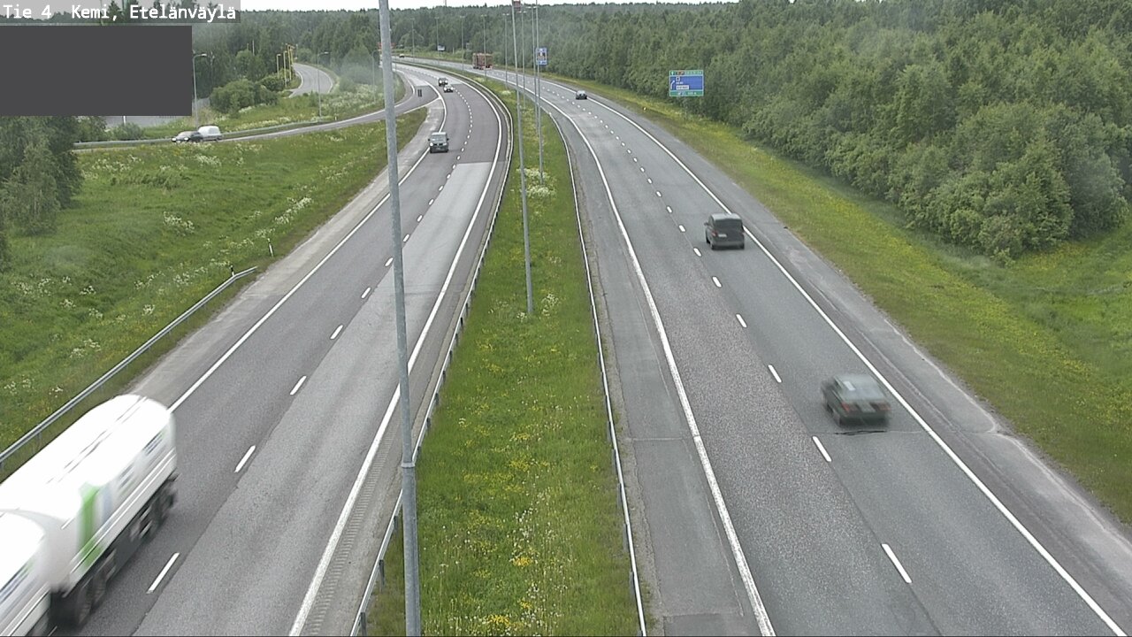 Kelikamerat Kuva Tie 4 Kemi, Etelänväylä, Kemi, Lappi