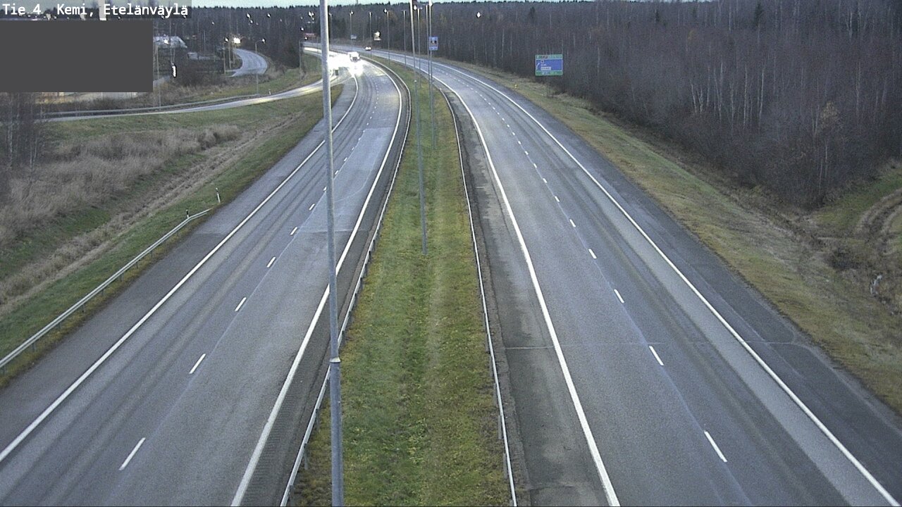 Kelikamerat Kuva Tie 4 Kemi, Etelänväylä, Kemi, Lappi