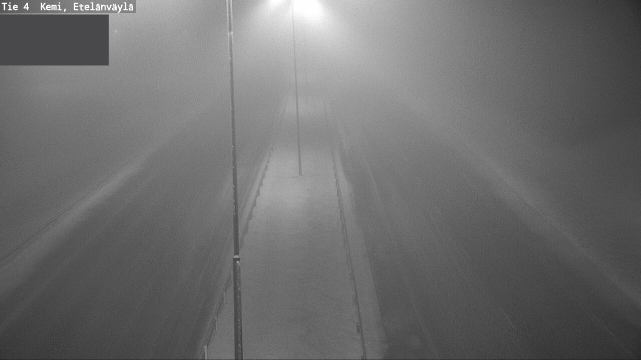 Weather Camera Image Road 4 Kemi, Etelänväylä, Kemi, Lappi