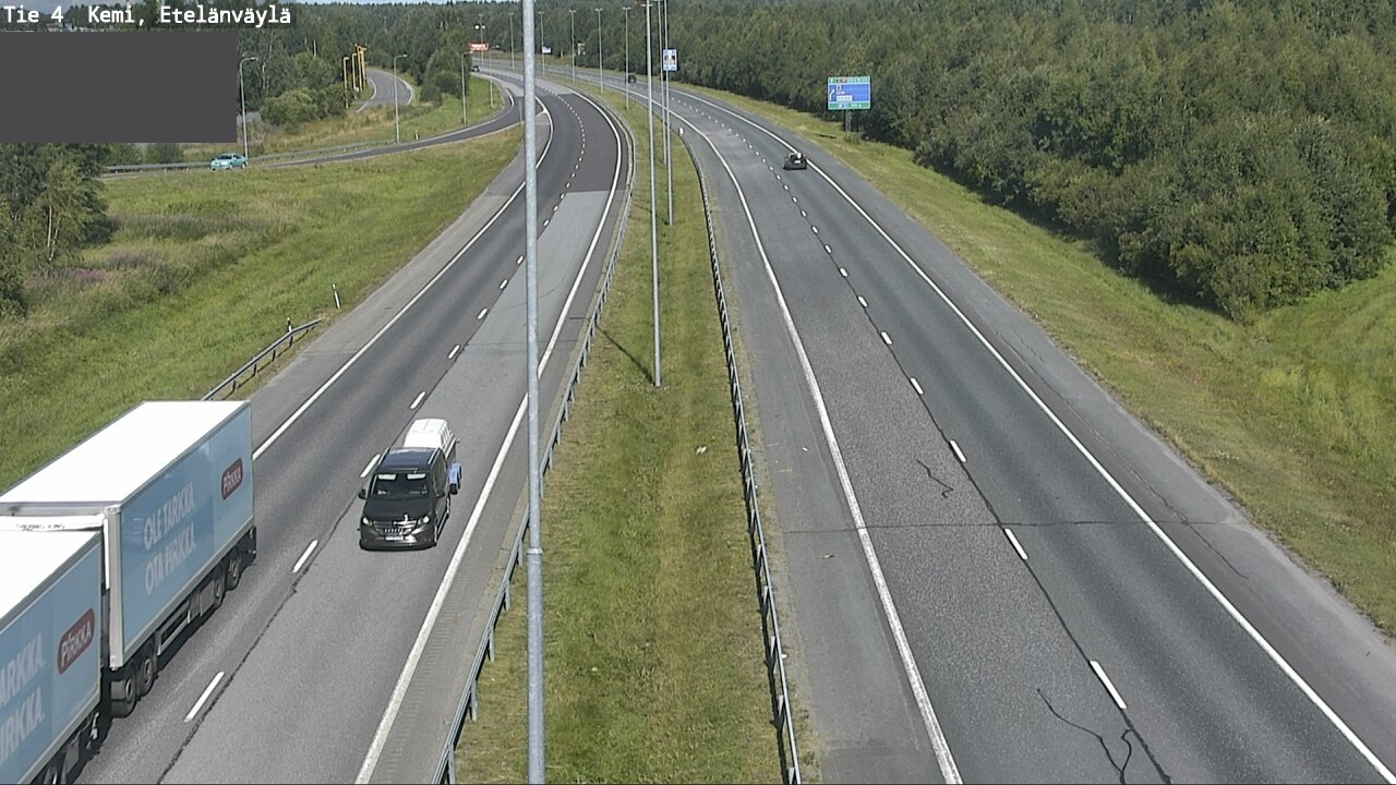 Weather Camera Image Väg 4 Kemi, Etelänväylä, Kemi, Lappi