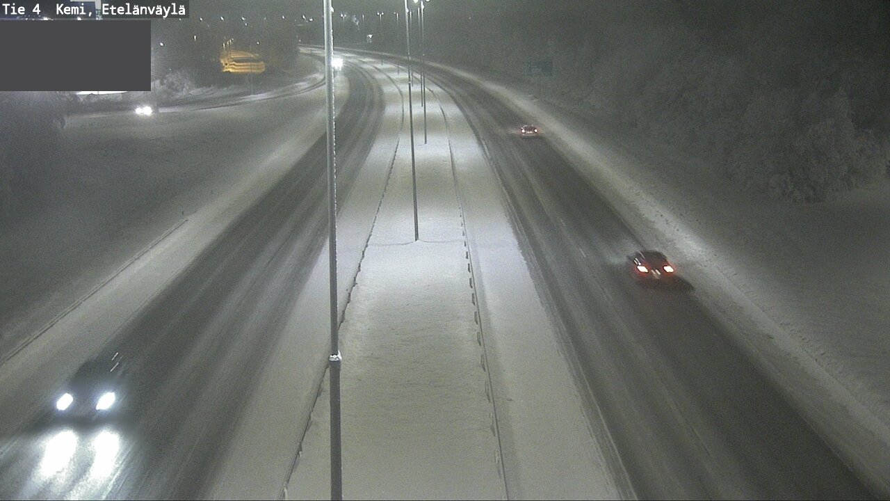 Kelikamerat Kuva Tie 4 Kemi, Etelänväylä, Kemi, Lappi