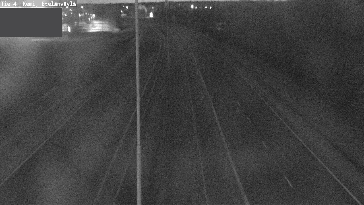 Weather Camera Image Road 4 Kemi, Etelänväylä, Kemi, Lappi