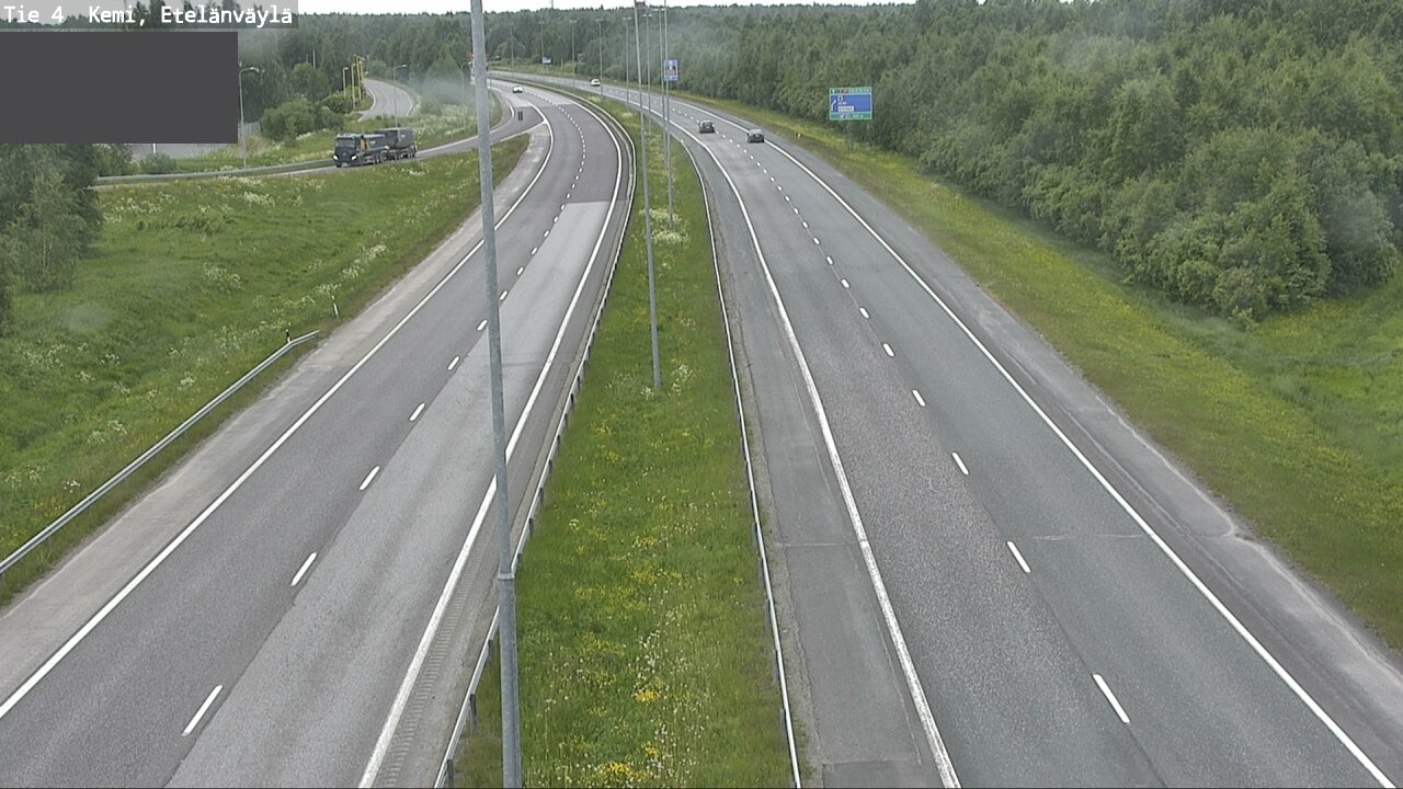 Kelikamerat Kuva Tie 4 Kemi, Etelänväylä, Kemi, Lappi