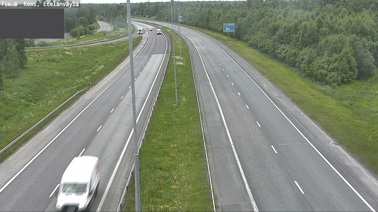 Kelikamerat Kuva Tie 4 Kemi, Etelänväylä, Kemi, Lappi