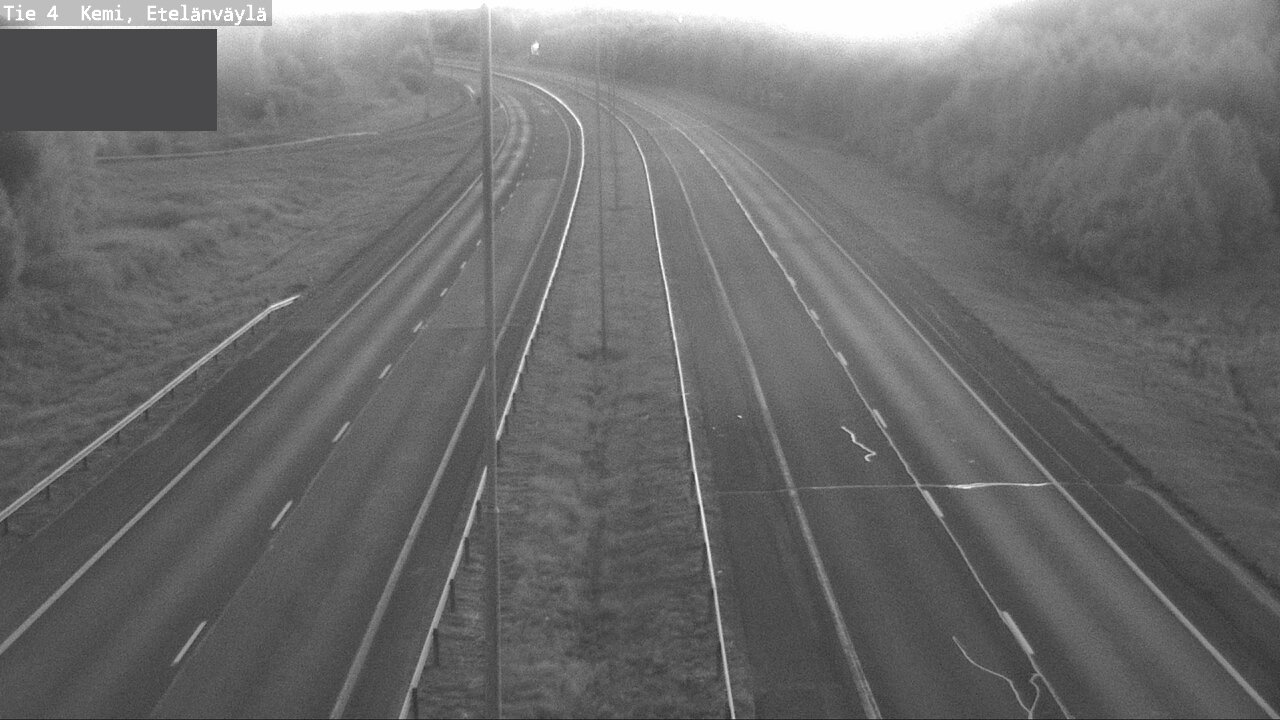 Weather Camera Image Väg 4 Kemi, Etelänväylä, Kemi, Lappi