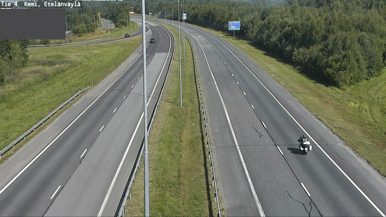 Weather Camera Image Road 4 Kemi, Etelänväylä, Kemi, Lappi