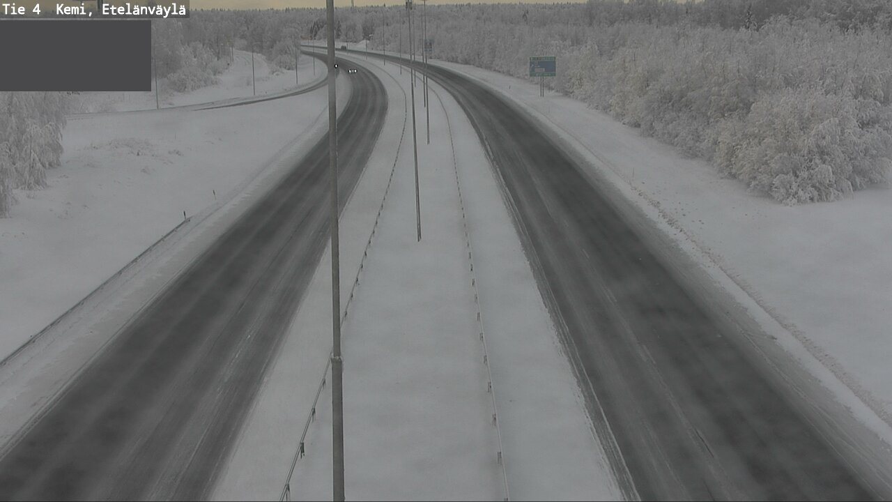Kelikamerat Kuva Tie 4 Kemi, Etelänväylä, Kemi, Lappi
