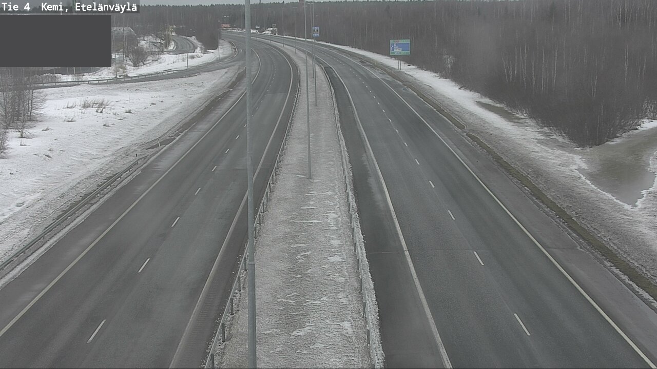 Kelikamerat Kuva Tie 4 Kemi, Etelänväylä, Kemi, Lappi