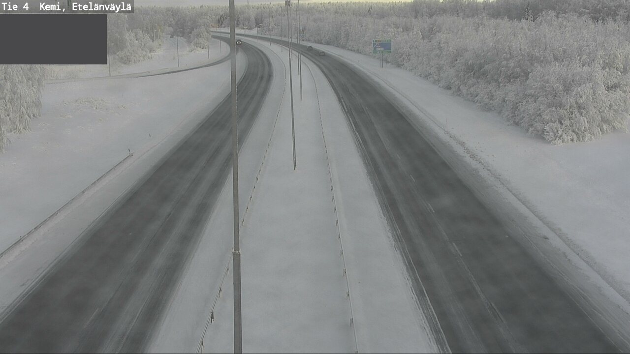 Kelikamerat Kuva Tie 4 Kemi, Etelänväylä, Kemi, Lappi