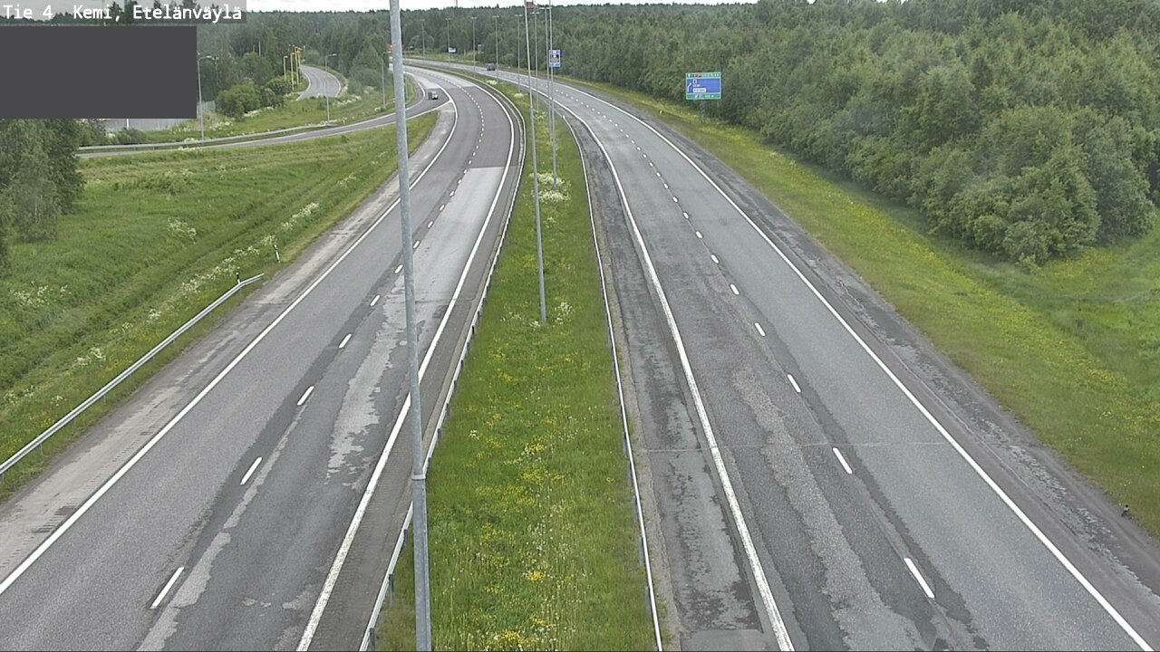 Weather Camera Image Road 4 Kemi, Etelänväylä, Kemi, Lappi