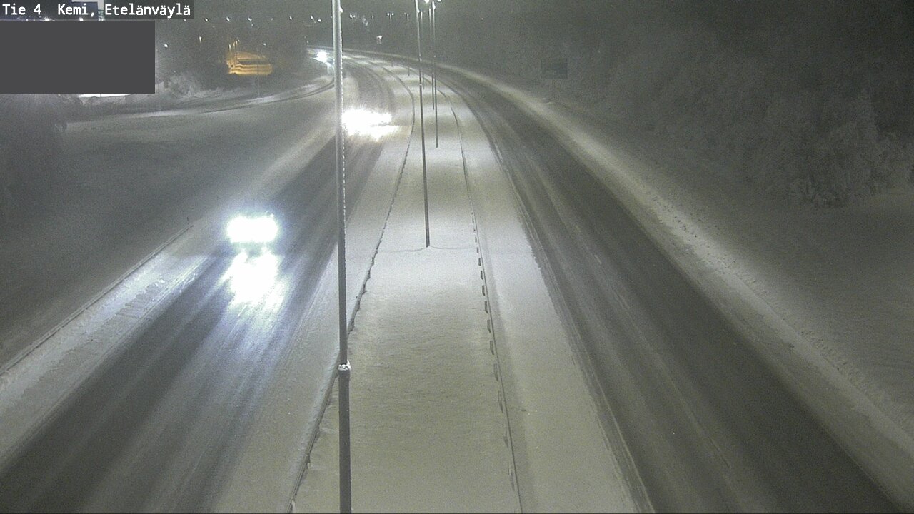 Kelikamerat Kuva Tie 4 Kemi, Etelänväylä, Kemi, Lappi