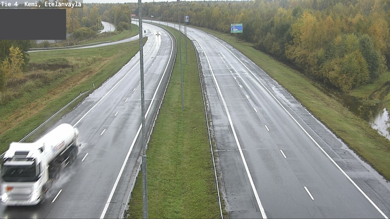 Weather Camera Image Väg 4 Kemi, Etelänväylä, Kemi, Lappi