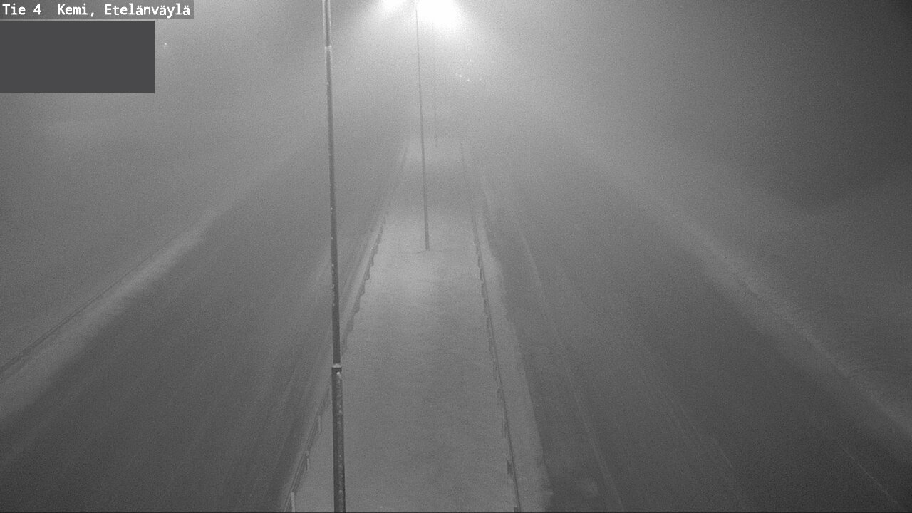 Weather Camera Image Road 4 Kemi, Etelänväylä, Kemi, Lappi