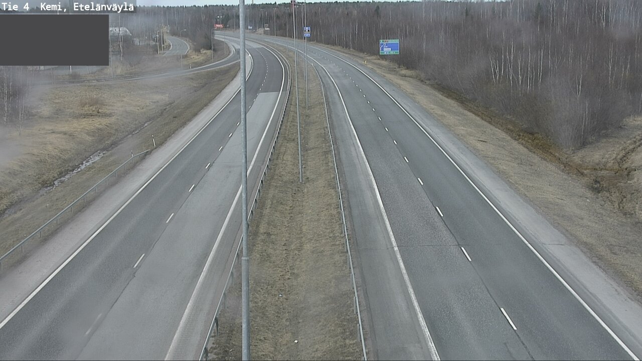 Kelikamerat Kuva Tie 4 Kemi, Etelänväylä, Kemi, Lappi