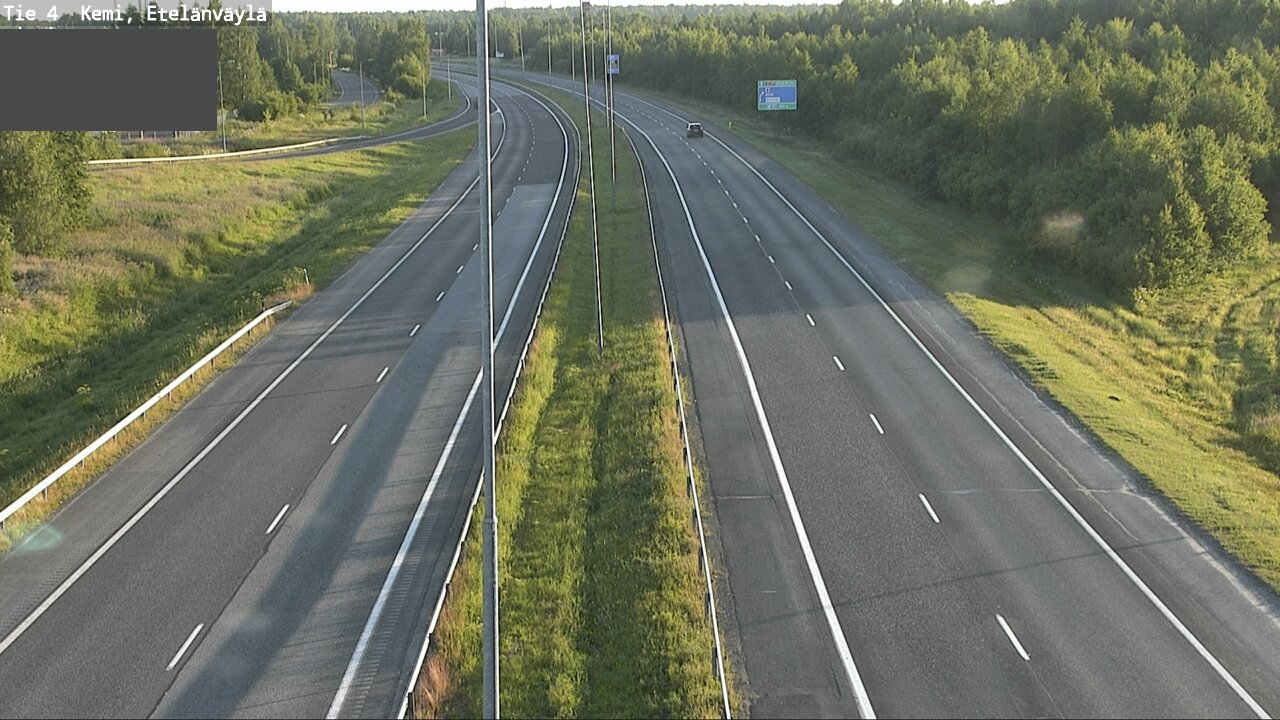 Weather Camera Image Road 4 Kemi, Etelänväylä, Kemi, Lappi