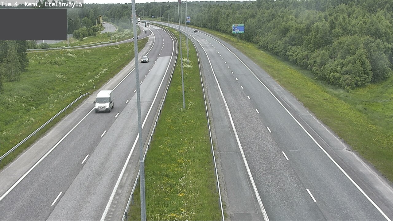 Kelikamerat Kuva Tie 4 Kemi, Etelänväylä, Kemi, Lappi