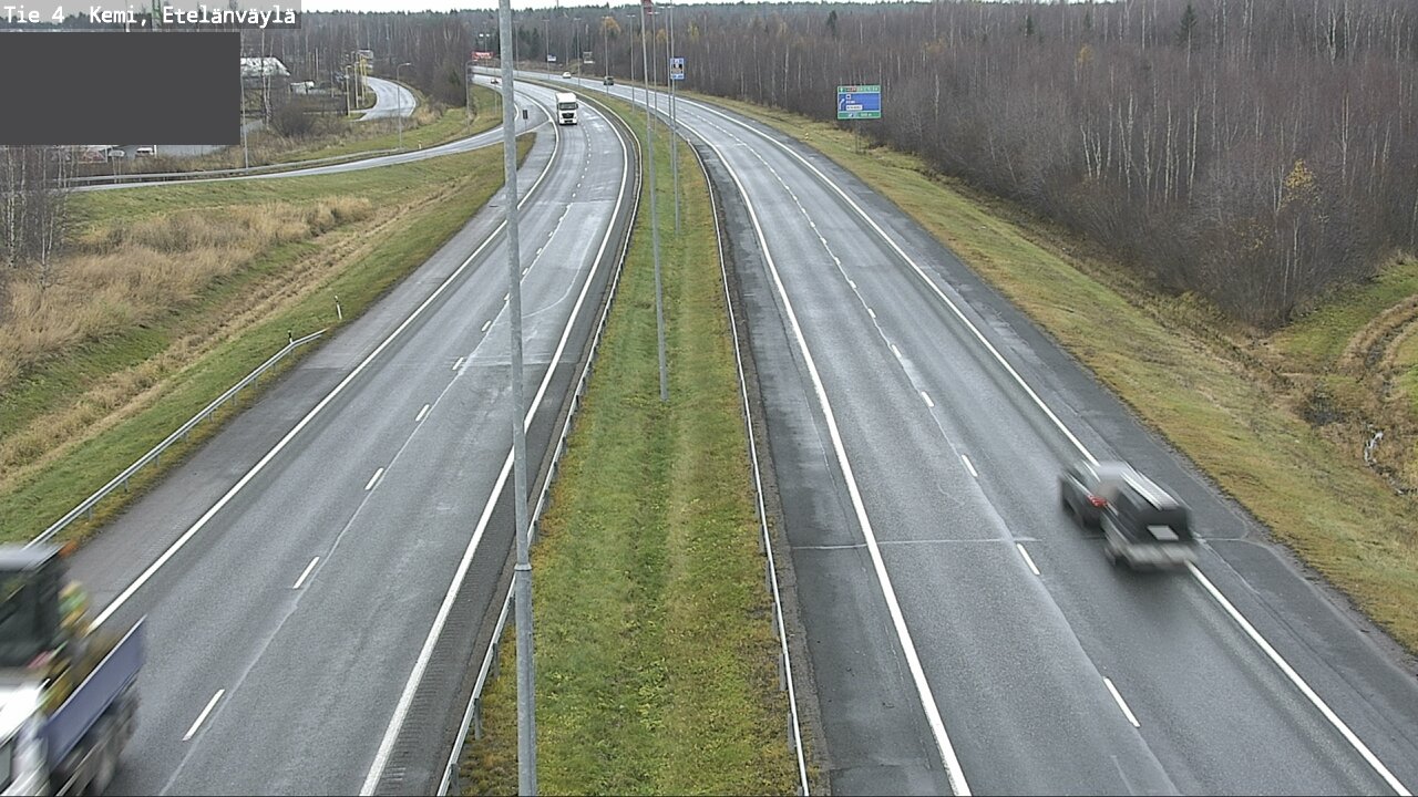 Kelikamerat Kuva Tie 4 Kemi, Etelänväylä, Kemi, Lappi