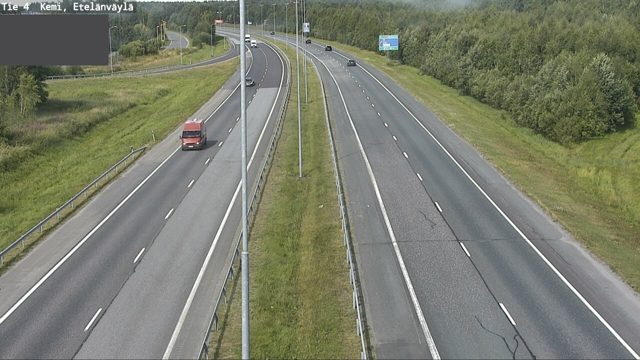 Kelikamerat Kuva Tie 4 Kemi, Etelänväylä, Kemi, Lappi
