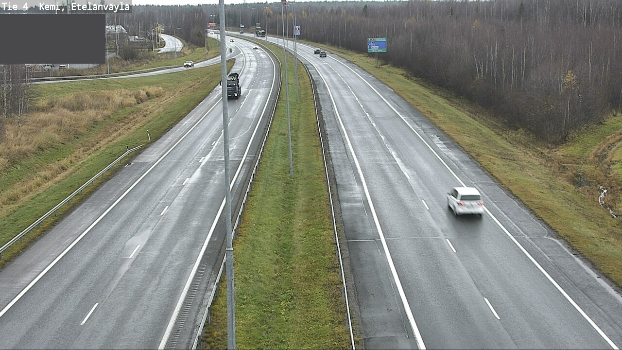 Kelikamerat Kuva Tie 4 Kemi, Etelänväylä, Kemi, Lappi