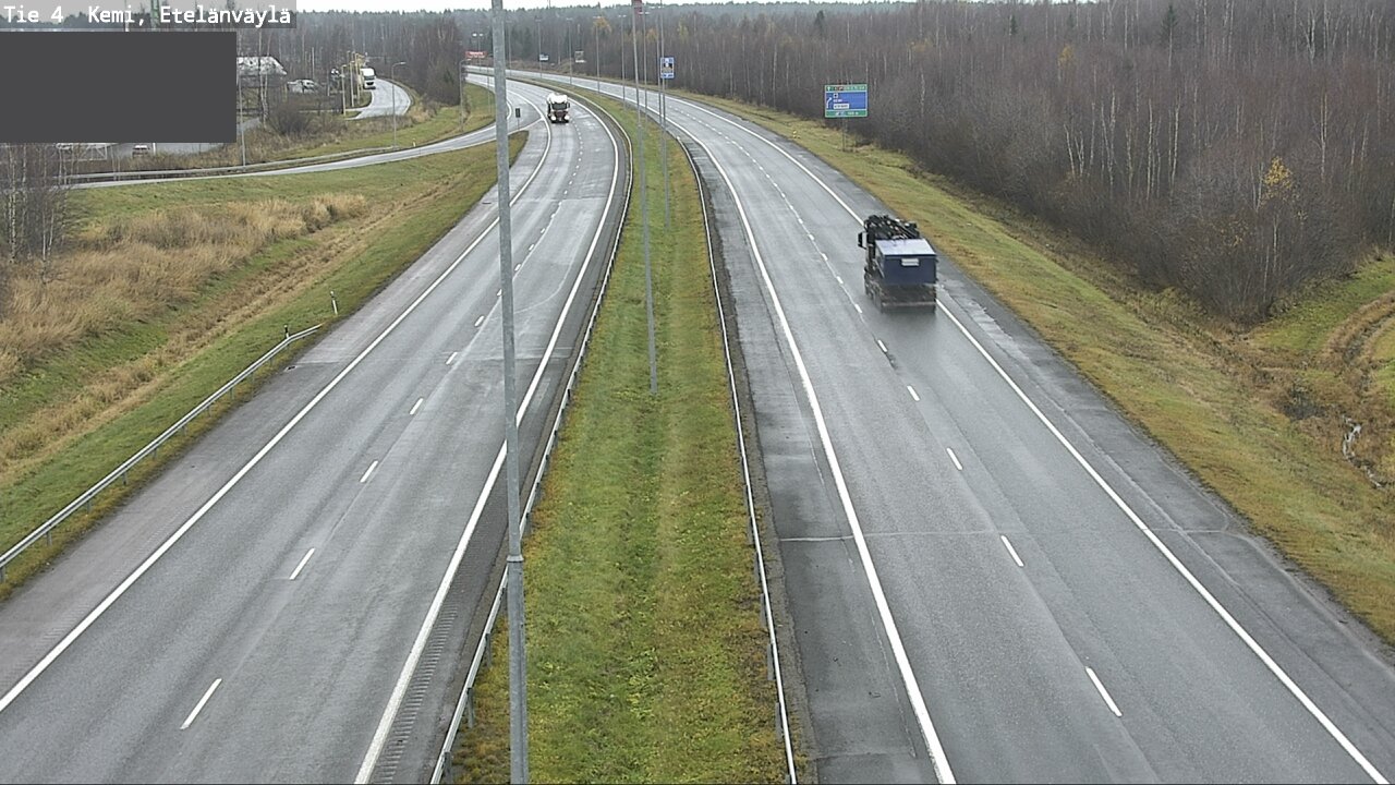 Kelikamerat Kuva Tie 4 Kemi, Etelänväylä, Kemi, Lappi