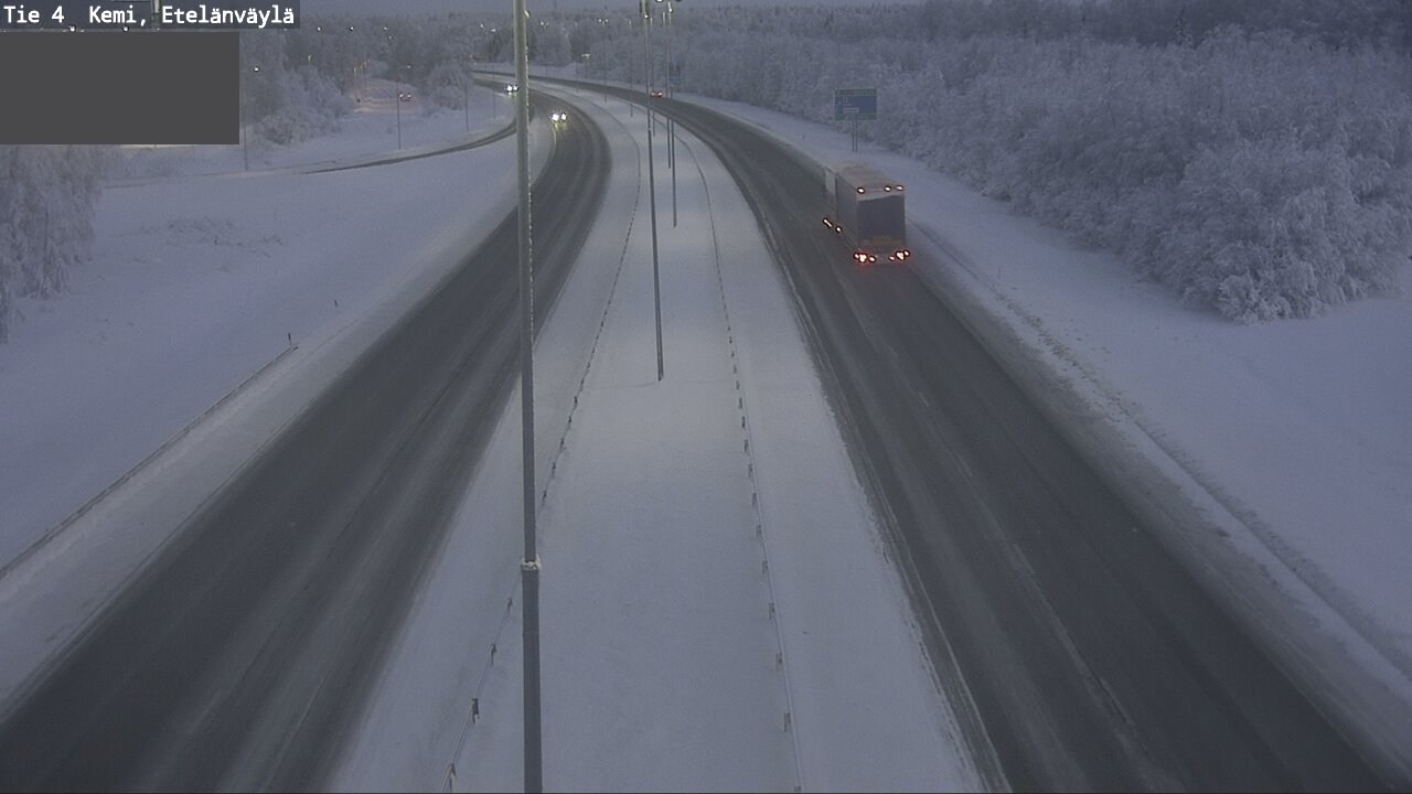 Kelikamerat Kuva Tie 4 Kemi, Etelänväylä, Kemi, Lappi