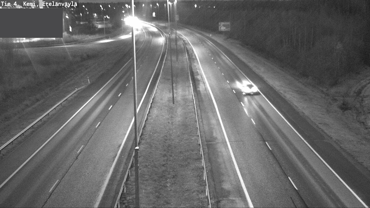 Kelikamerat Kuva Tie 4 Kemi, Etelänväylä, Kemi, Lappi