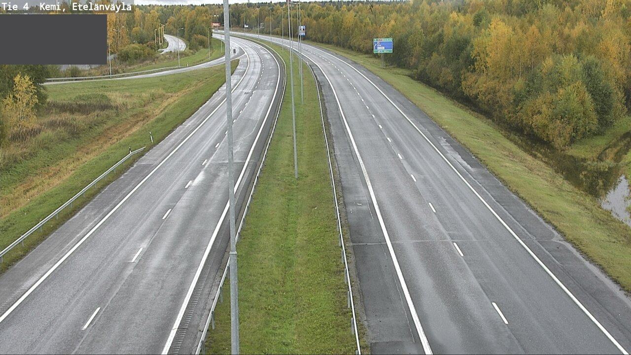 Weather Camera Image Road 4 Kemi, Etelänväylä, Kemi, Lappi