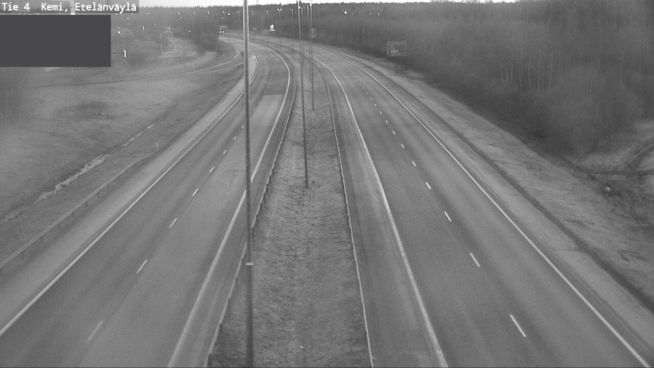 Kelikamerat Kuva Tie 4 Kemi, Etelänväylä, Kemi, Lappi