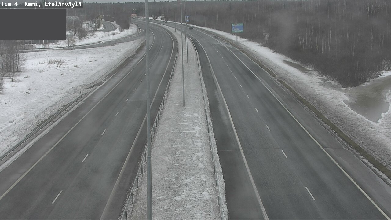 Kelikamerat Kuva Tie 4 Kemi, Etelänväylä, Kemi, Lappi