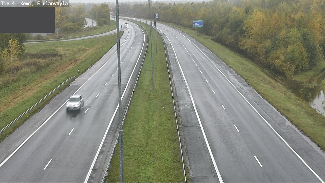 Weather Camera Image Väg 4 Kemi, Etelänväylä, Kemi, Lappi