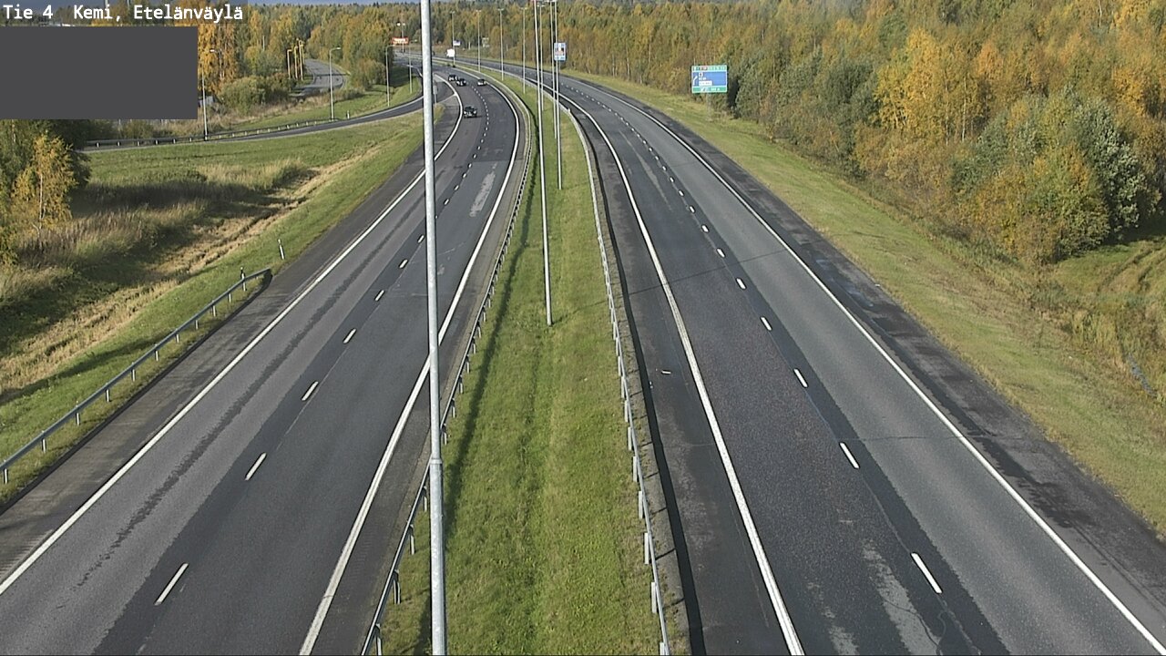 Kelikamerat Kuva Tie 4 Kemi, Etelänväylä, Kemi, Lappi