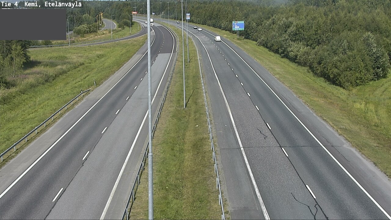 Kelikamerat Kuva Tie 4 Kemi, Etelänväylä, Kemi, Lappi