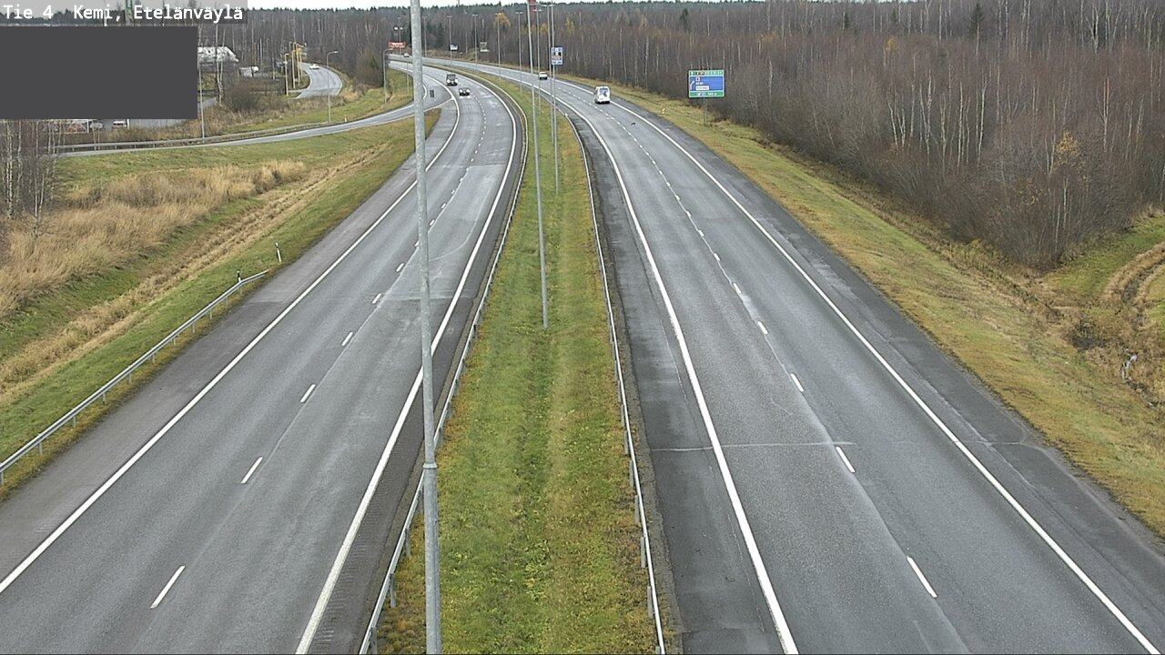 Kelikamerat Kuva Tie 4 Kemi, Etelänväylä, Kemi, Lappi